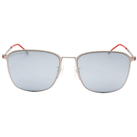 Ruthenium-White - Front - Hugo Boss Mens Matte Multilayer Lens Sunglasses