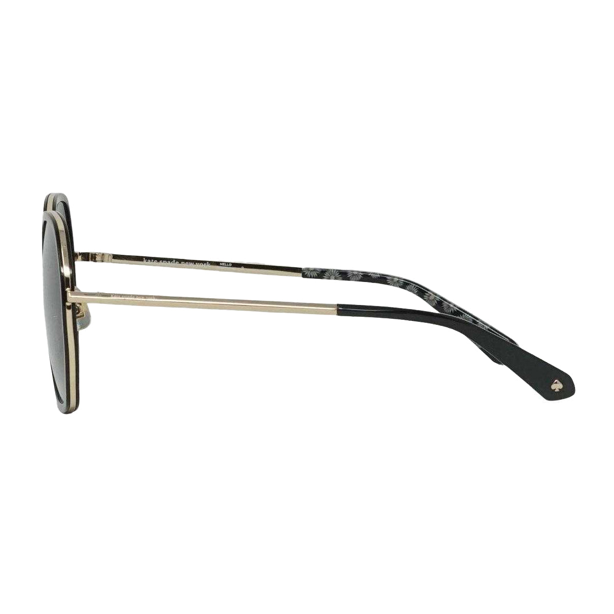 Gold - Side - Kate Spade Womens-Ladies Isla Polarised Sunglasses