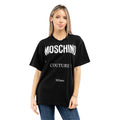 Black - Side - Moschino Mens Couture Milano T-Shirt