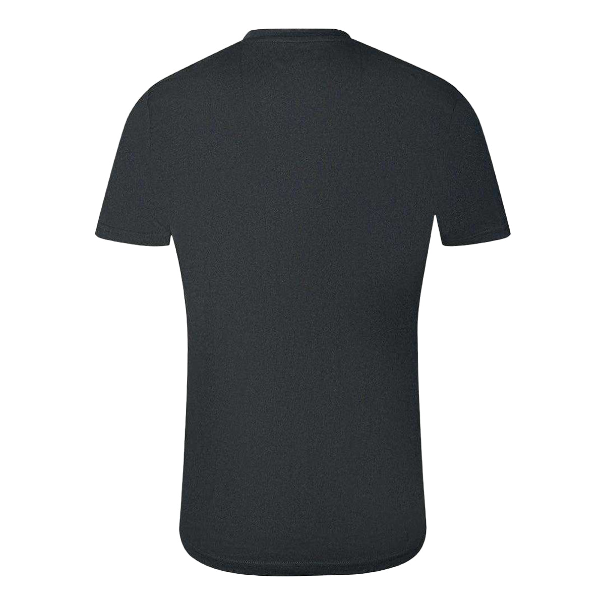 Black - Back - Cavalli Class Mens Tiger Emblem T-Shirt