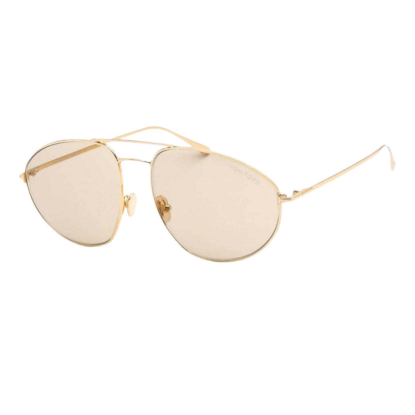 Rose Gold - Back - Tom Ford Mens Cobra Sunglasses