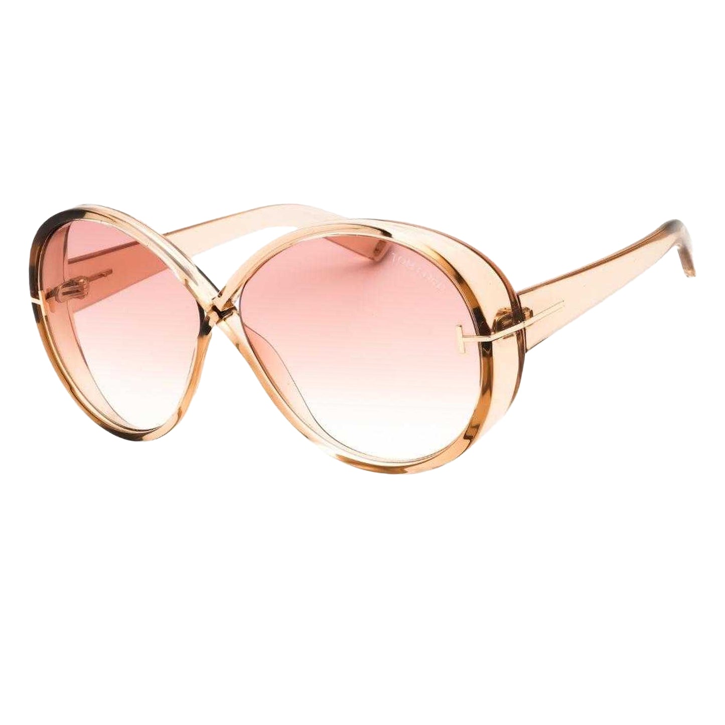 Pink - Back - Tom Ford Gradient Sunglasses