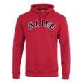 Red - Front - Alife Mens Collegiate Hoodie