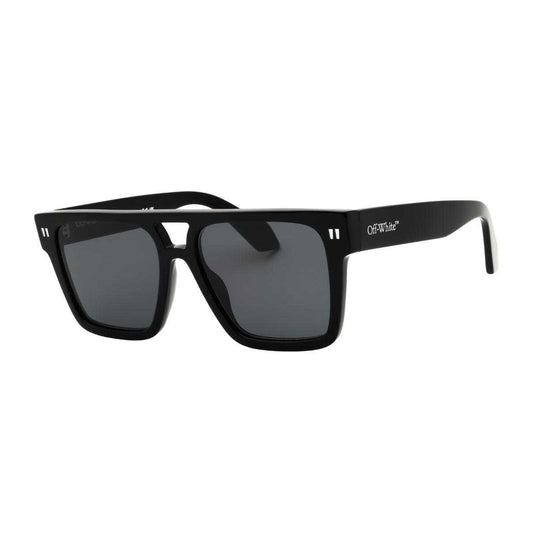 Black - Front - Off White Unisex Adult Springfield Sunglasses