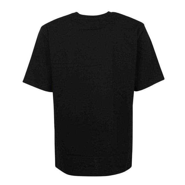 Black - Back - Moschino Mens Patch Logo T-Shirt
