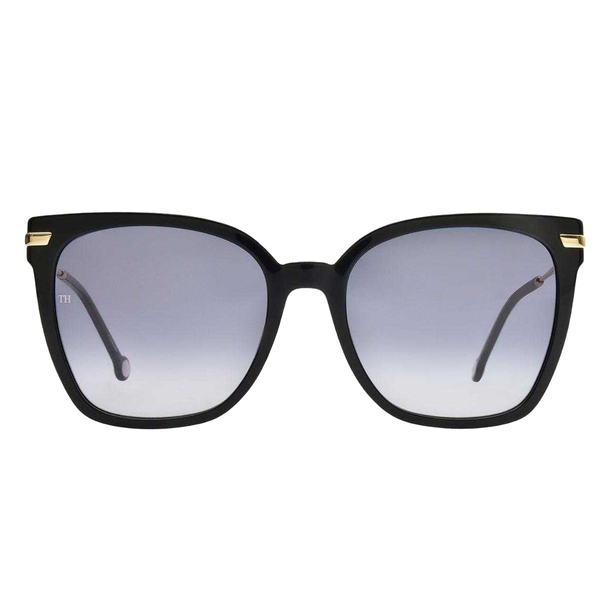 Gold-Black - Back - Tommy Hilfiger Womens-Ladies Th1880 0807 9O Gradient Sunglasses