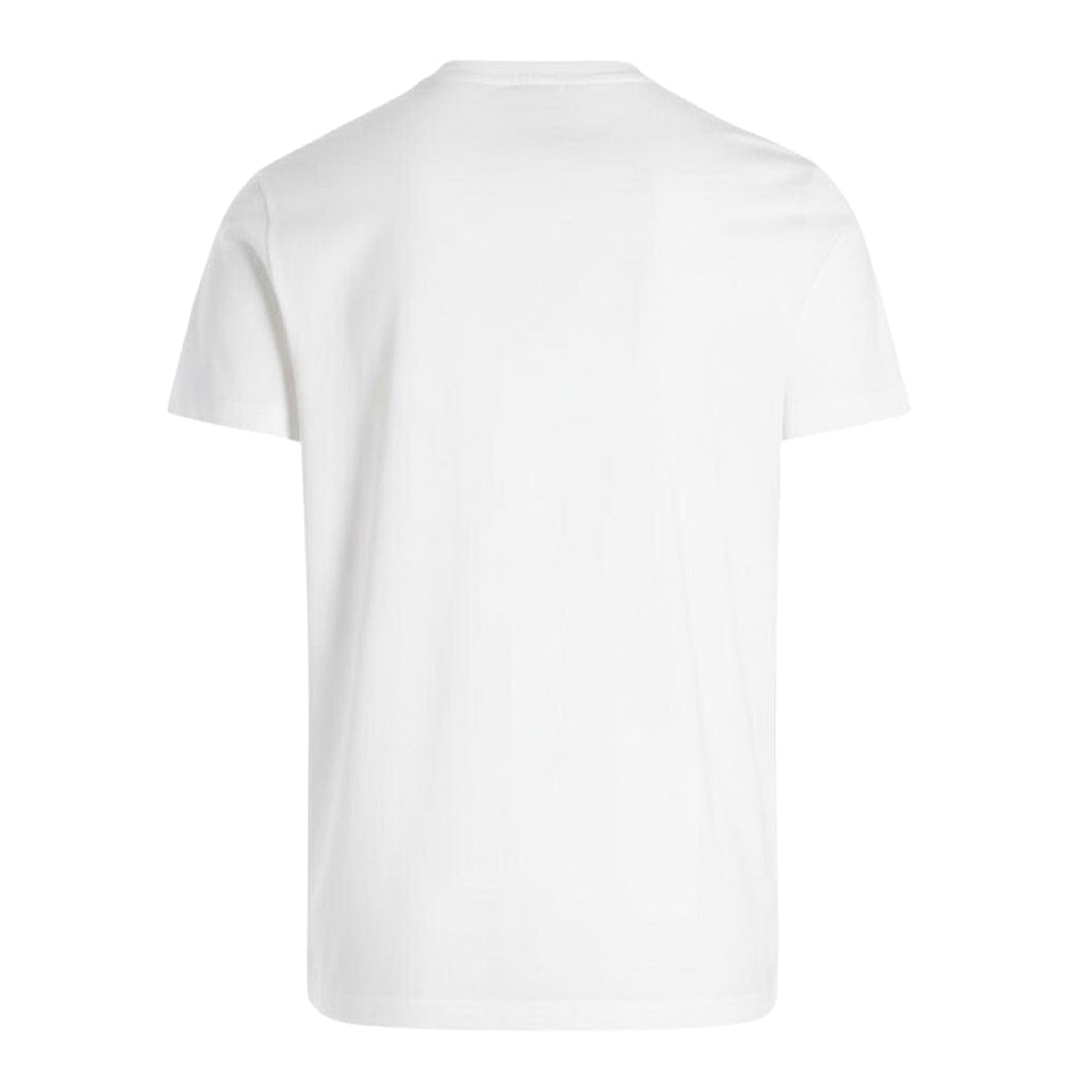 White - Back - DSquared2 Unisex Adult Flame Logo T-Shirt