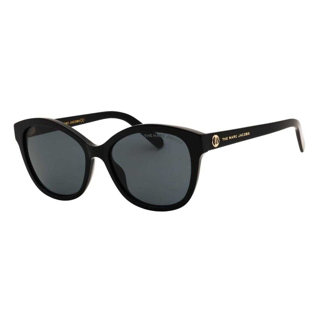 Grey-Black - Back - Marc Jacobs Womens-Ladies Logo Sunglasses