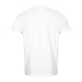 White - Back - Cavalli Class Unisex Adult Flaming Logo T-Shirt