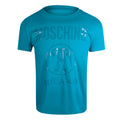 Blue - Front - Moschino Mens Question Mark T-Shirt