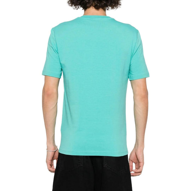 Green - Back - Moschino Mens Bold Logo T-Shirt