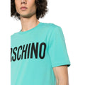 Green - Side - Moschino Mens Bold Logo T-Shirt