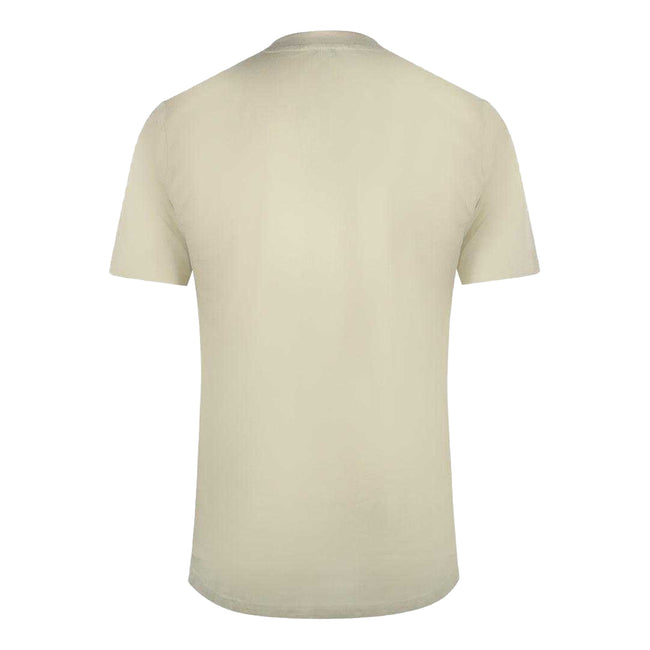 Beige Sand - Back - Cavalli Class Mens Tiger T-Shirt