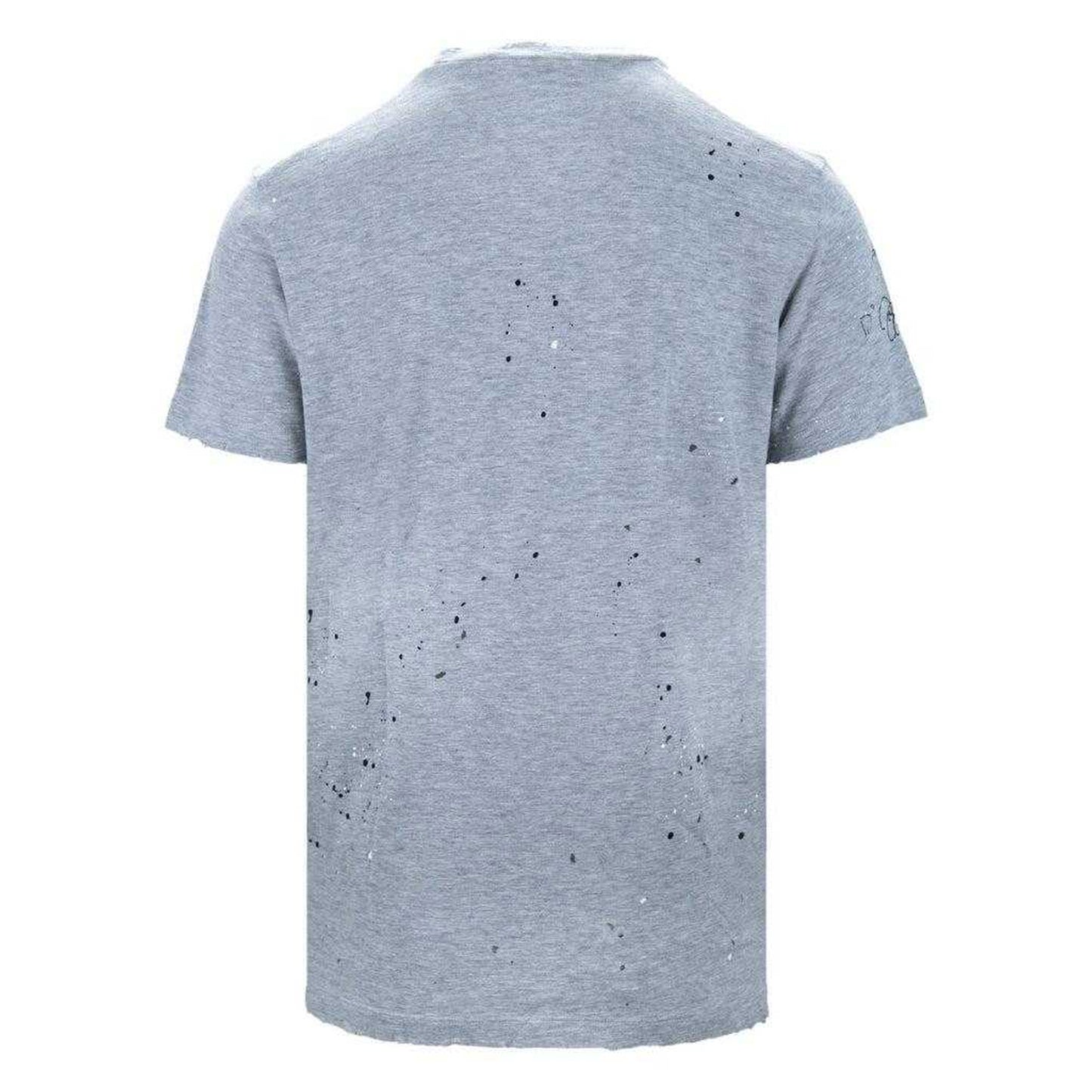 Grey - Back - DSquared2 Unisex Adult Scribble Logo Skinny T-Shirt