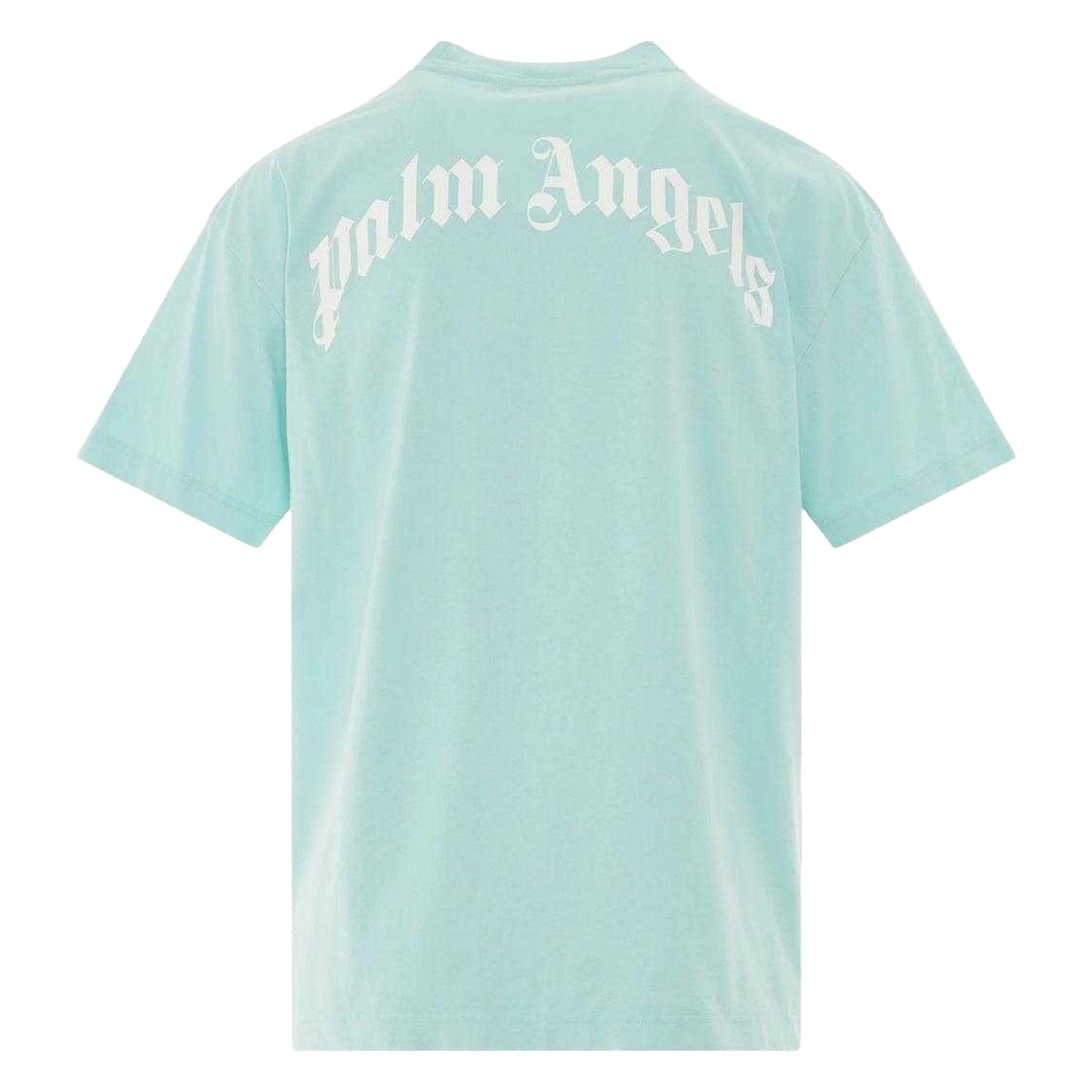 Light Blue - Back - Palm Angels Unisex Adult Shark T-Shirt