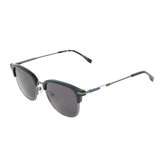 Dark Grey-Grey - Back - Lacoste Mens Oval Sunglasses