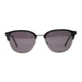 Dark Grey-Grey - Front - Lacoste Mens Oval Sunglasses