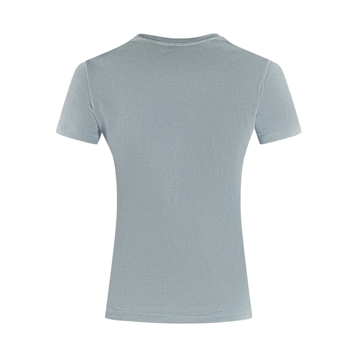 Blue - Back - Parajumpers Unisex Adult Brand Logo T-Shirt