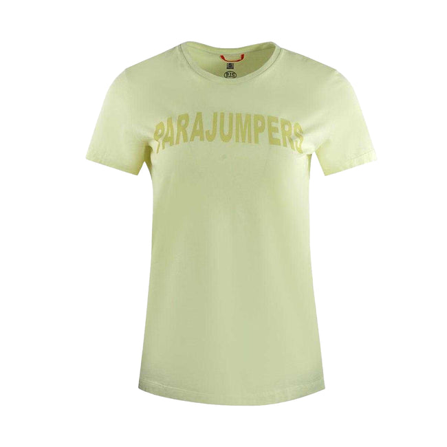Green - Front - Parajumpers Unisex Adult Brand Logo T-Shirt