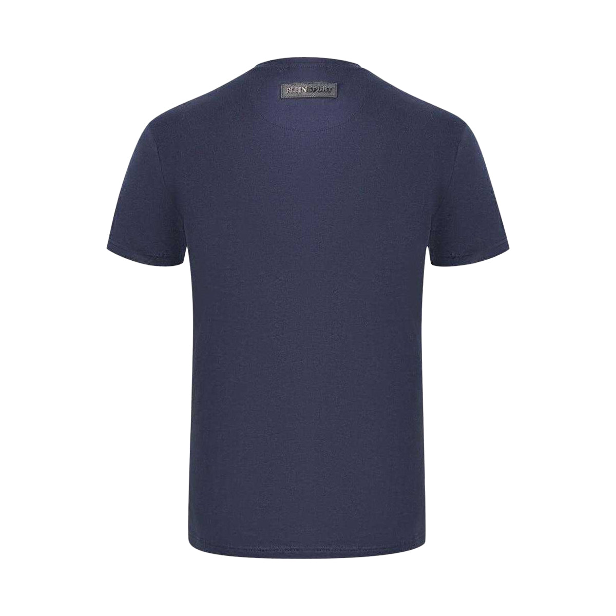 Navy Blue - Back - Plein Sport Mens Signature T-Shirt
