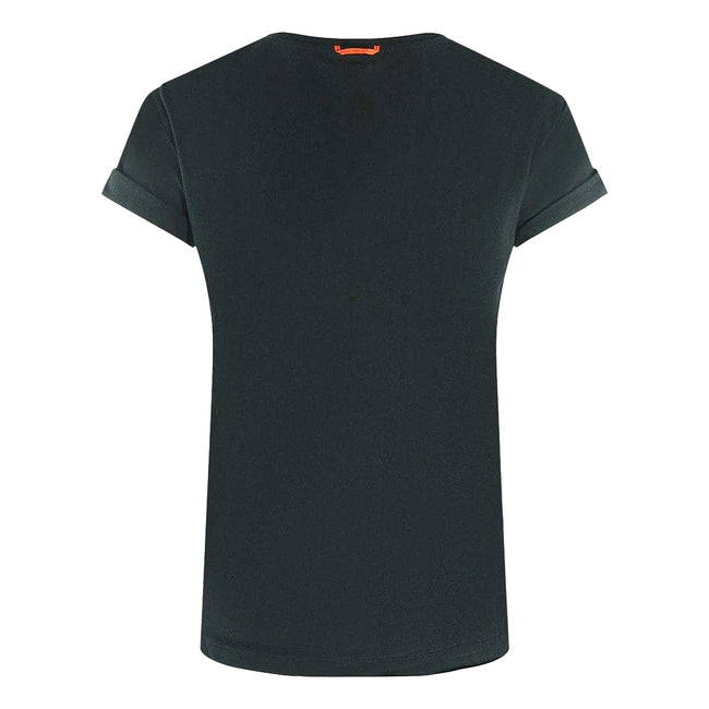 Black - Back - Parajumpers Unisex Adult Space T-Shirt