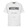 White - Front - Moschino Mens Couture Milano T-Shirt