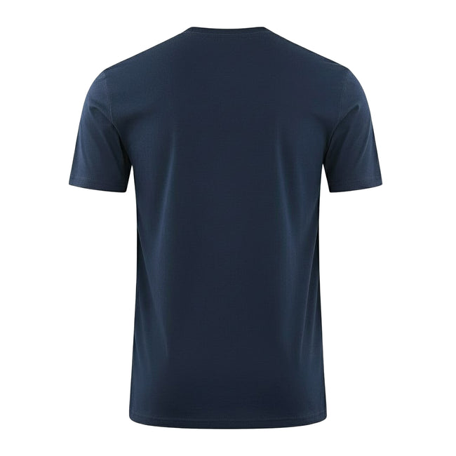 Navy Blue - Back - Cavalli Class Unisex Adult Leopard Logo T-Shirt