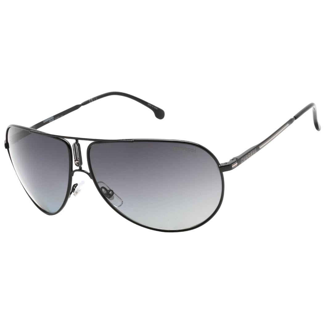 Black-Grey - Back - Carrera Gipsy Metal Frame Polarised Sunglasses
