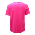 Pink - Back - Moschino Mens Couture Gloss Logo T-Shirt