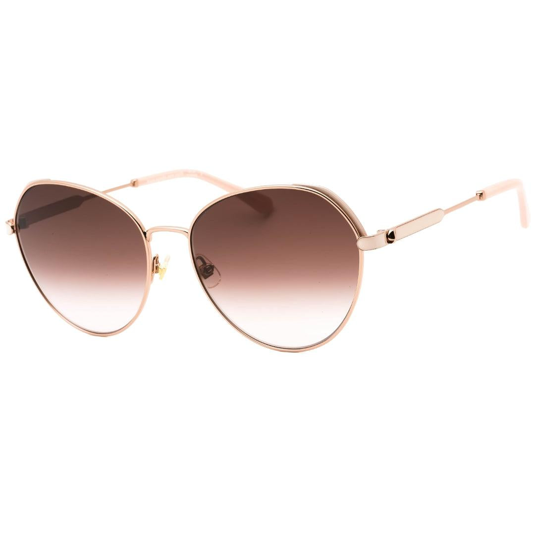 Rose Gold-Brown - Back - Kate Spade Womens-Ladies Octavia Gradient Sunglasses