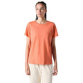 Canyon Orange - Side - Parajumpers Womens-Ladies Logo T-Shirt