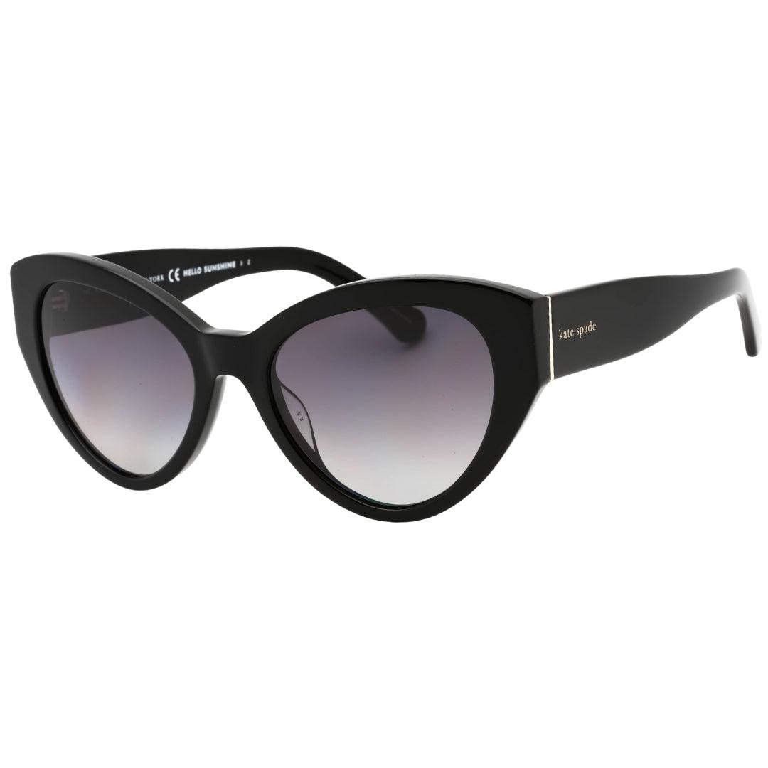 Black-Grey - Back - Kate Spade Womens-Ladies Paisleigh Polarised Sunglasses
