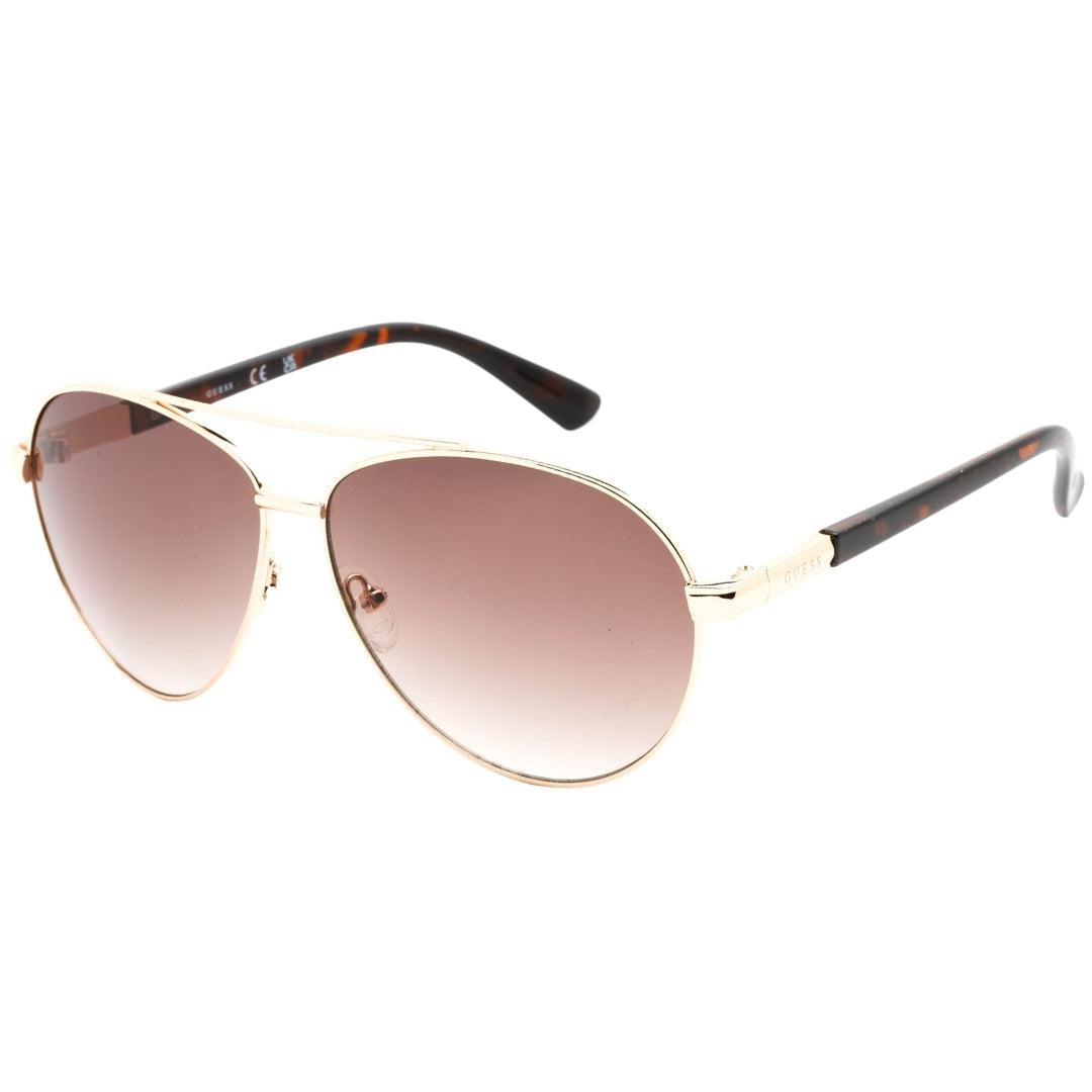 Gold-Brown - Back - Guess Mens Gradient Sunglasses