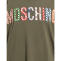 Green - Pack Shot - Moschino Mens Embroidered Logo T-Shirt