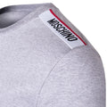 Grey - Lifestyle - Moschino Mens Taped Shoulders Long-Sleeved T-Shirt