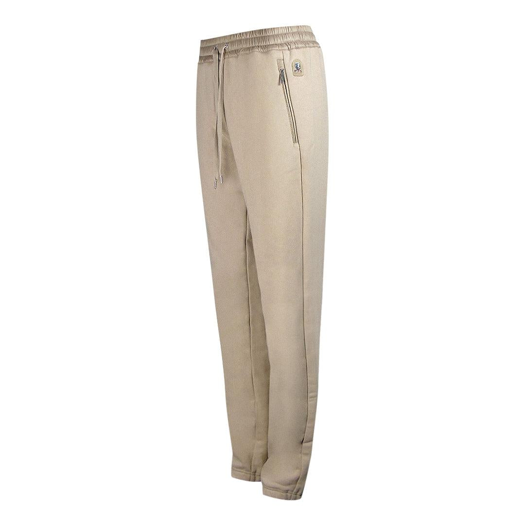 Beige - Close up - Parajumpers Mens Martina Jogging Bottoms