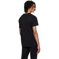 Black - Side - Moschino Mens Monogram Logo T-Shirt