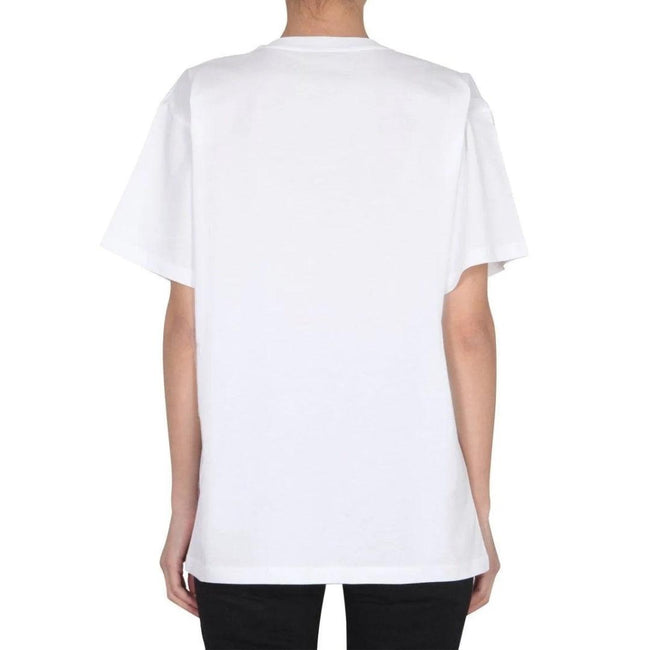 White - Side - Moschino Mens Couture Milano T-Shirt