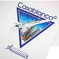 White - Side - Casablanca Mens Air Concorde T-Shirt
