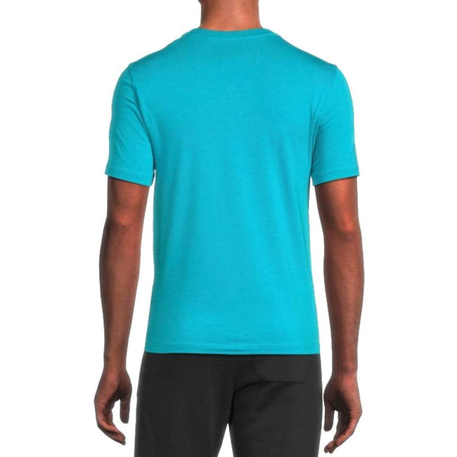 Light Blue - Side - Moschino Mens Couture Milano T-Shirt