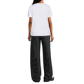 White - Side - Moschino Mens Double Question Mark T-Shirt