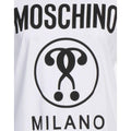 White - Lifestyle - Moschino Mens Double Question Mark T-Shirt