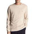 Cream - Front - Lyle & Scott Unisex Adult Tonal Eagle Logo Sweatshirt