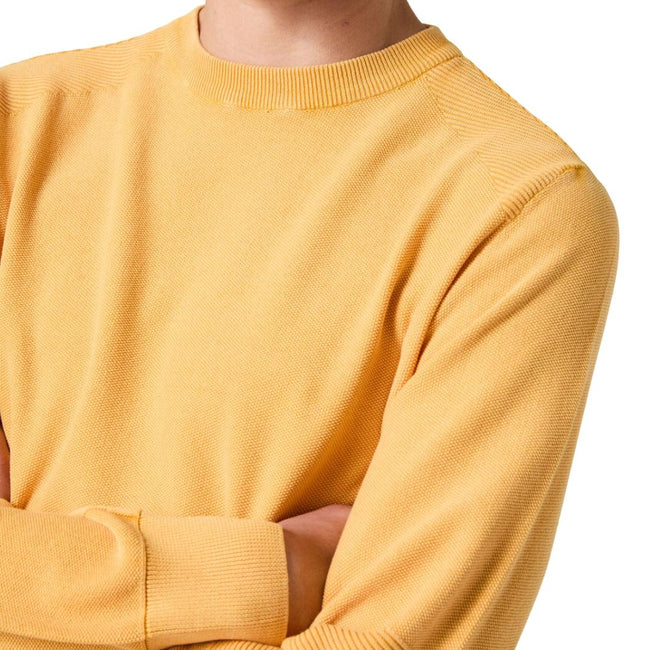 Yellow - Side - Parajumpers Unisex Adult Orval Crew Neck Sweatshirt