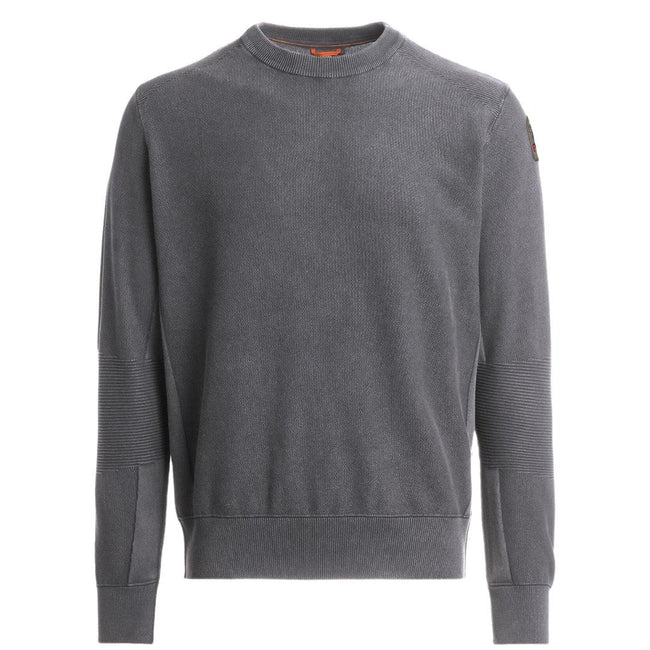 Grey - Front - Parajumpers Unisex Adult Orval Crew Neck Sweatshirt