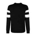 Black - Back - Fred Perry Unisex Adult Twin Tipped Jumper