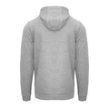Grey - Back - Aquascutum Mens Aldis Emblem Logo Hoodie