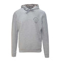 Grey - Front - Aquascutum Mens Aldis Emblem Logo Hoodie