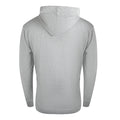 Grey - Back - Cavalli Class Mens Plain Hoodie
