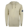 Beige - Front - Cavalli Class Mens Plain Hoodie